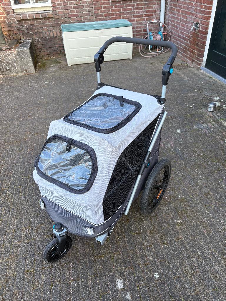 Hondenfietskar/buggy, Dieren en Toebehoren, Honden-accessoires, Ophalen, Zo goed als nieuw