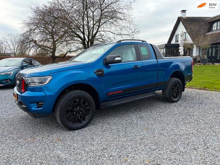 Ford Ranger 2.0 EcoBlue Wildtrak Supercab, Auto's, Ford, Bedrijf, Te koop, Ranger, 4x4, ABS, Achteruitrijcamera, Airbags, Airconditioning