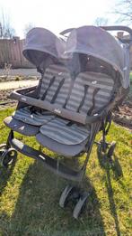 Duobuggy Joie Air Twin - met regenhoes, Gebruikt, Duowagen, Ophalen, Kinderwagen