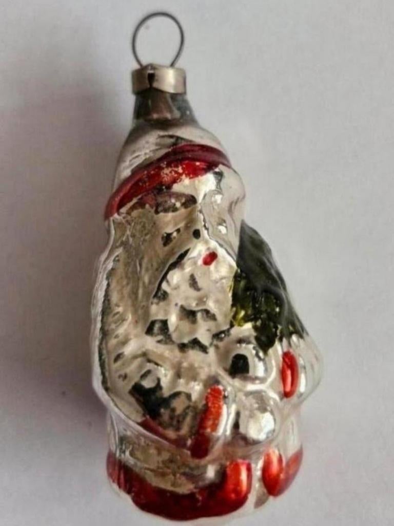 Oud Kerstfiguur Kerstman, Ophalen of Verzenden