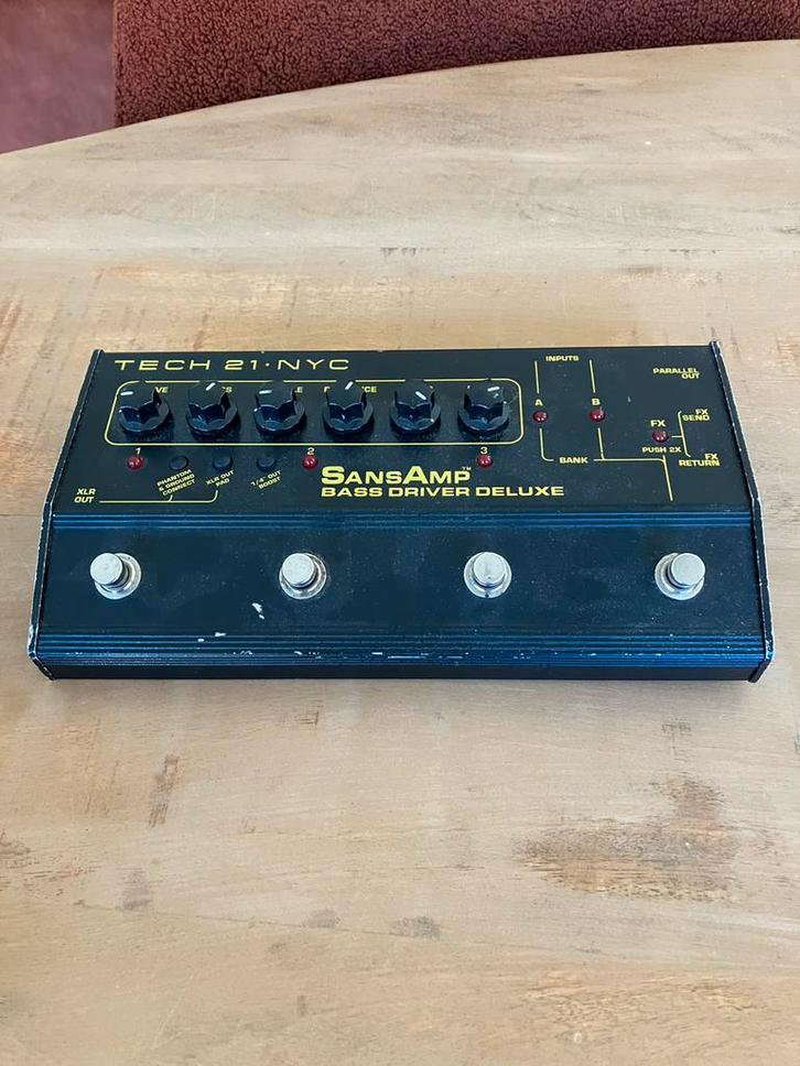 Sansamp Bassdriver De Luxe, Muziek en Instrumenten, Effecten, Gebruikt, Ophalen of Verzenden