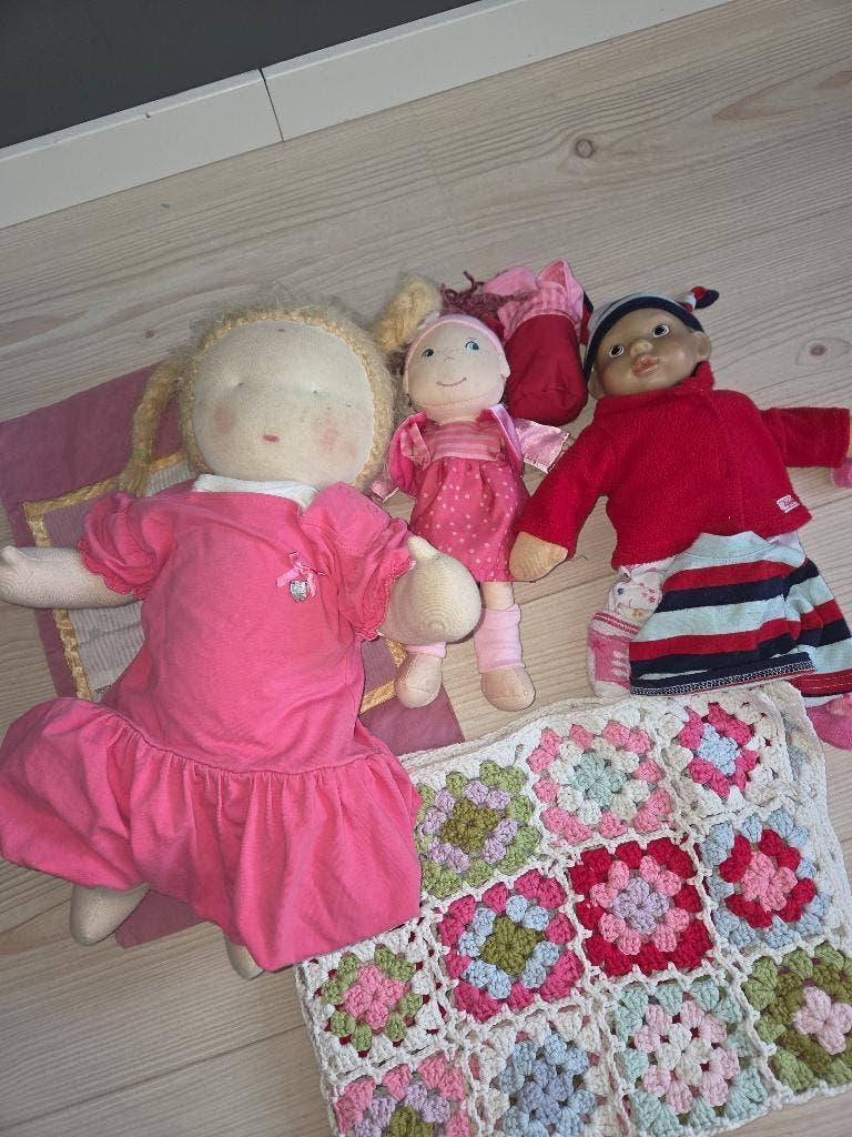 Zonnekind, haba en sigikid poppen, Ophalen of Verzenden, Zo goed als nieuw, Babypop