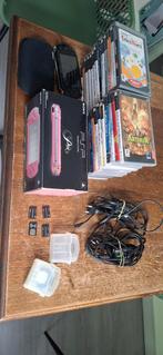 Psp set  psp pink en black veel games, Spelcomputers en Games, Spelcomputers | Sony PSP, Ophalen of Verzenden, Gebruikt, PSP