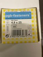 PGB Fasteners Zelfborende schroef verzinkt 4.8 x 25mm PH 2, Ophalen of Verzenden, Nieuw, Minder dan 50 mm, Schroeven