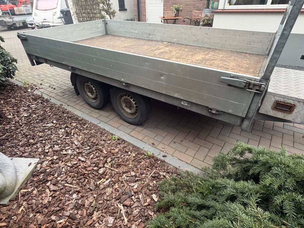 Hapert plateauwagen, Auto diversen, Aanhangers en Bagagewagens, Ophalen of Verzenden, Gebruikt