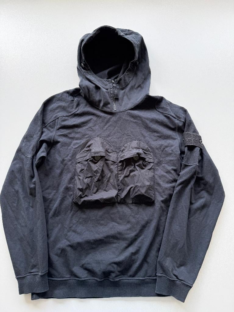 Stone Island Ghost Smock M sweater, Maat 48/50 (M), Zwart, Ophalen of Verzenden, Stone Island