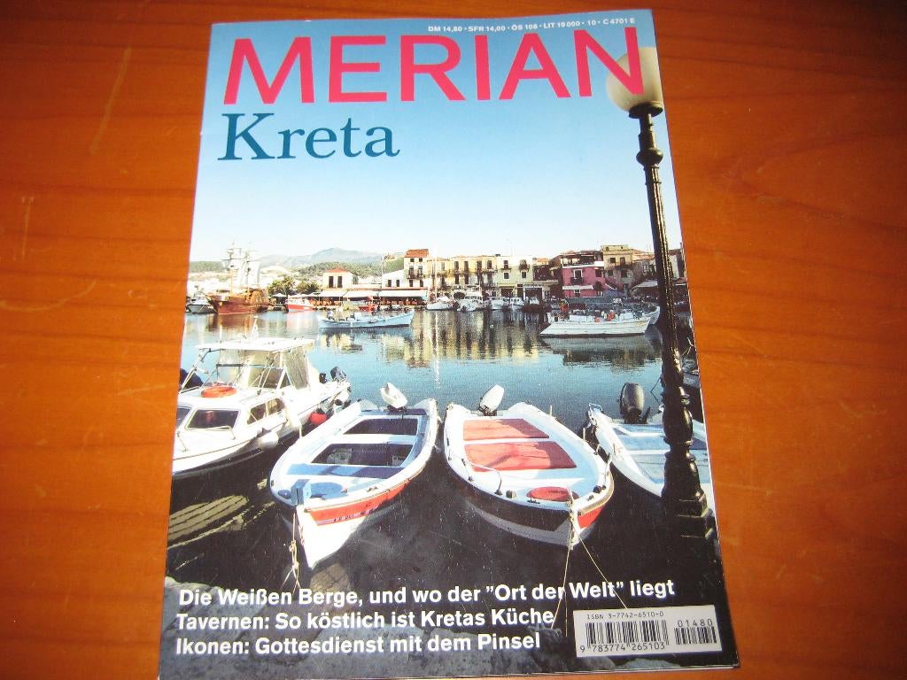 Merian: Kreta, Ophalen of Verzenden, Zo goed als nieuw, Europa