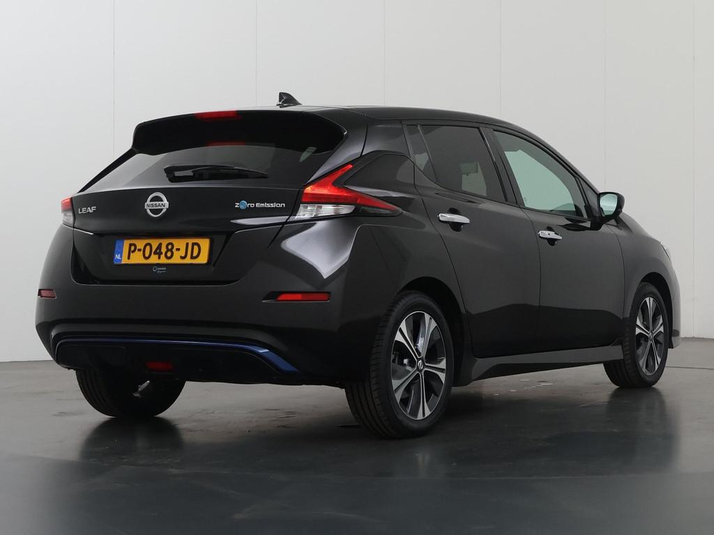 Nissan LEAF Tekna 40 kWh | SOH 94,7% | Navigatie | Bose | Le, Auto's, Gebruikt, Zwart, Leder en Stof, Zwart
