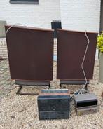 Quad ESL-63 elektrostatische luidsprekers, Overige merken, Gebruikt, Ophalen of Verzenden, 60 tot 120 watt