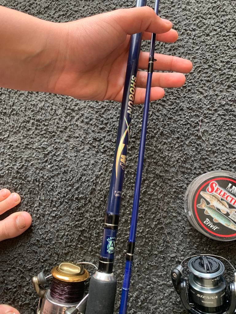 Hengels, Watersport en Boten, Hengelsport | Zeevissen, Ophalen of Verzenden, Zo goed als nieuw, Werphengel