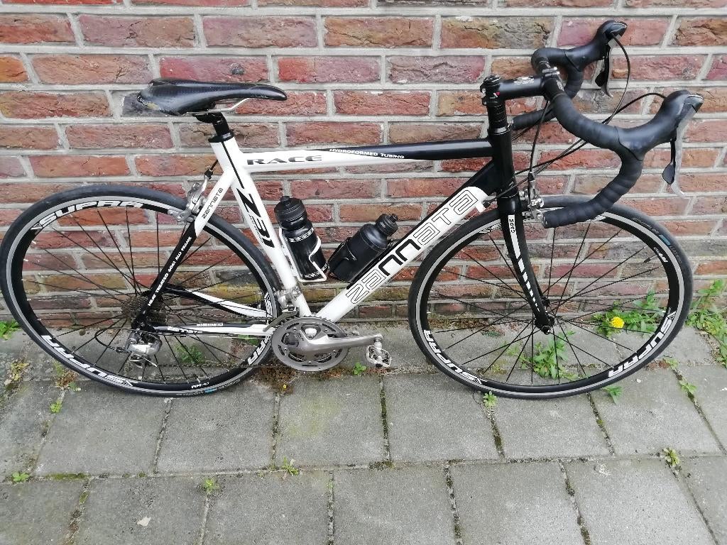 ZANNATA maat 55 Shimano 105 groep 30 bergversnellingen, Fietsen en Brommers, Fietsen | Racefietsen, 28 inch, Aluminium, Zo goed als nieuw
