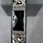 Buddha to buddha Armband Pyramid Stone Onyx | 19cm | 404565, Ophalen of Verzenden, Gebruikt, Zilver, Zilver