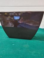 Bloempot taupe kleurig aardewerk, Ophalen of Verzenden, 'T Olde Gre-j, Info@toldegrej.nl, Endepoelstraat 20f Didam