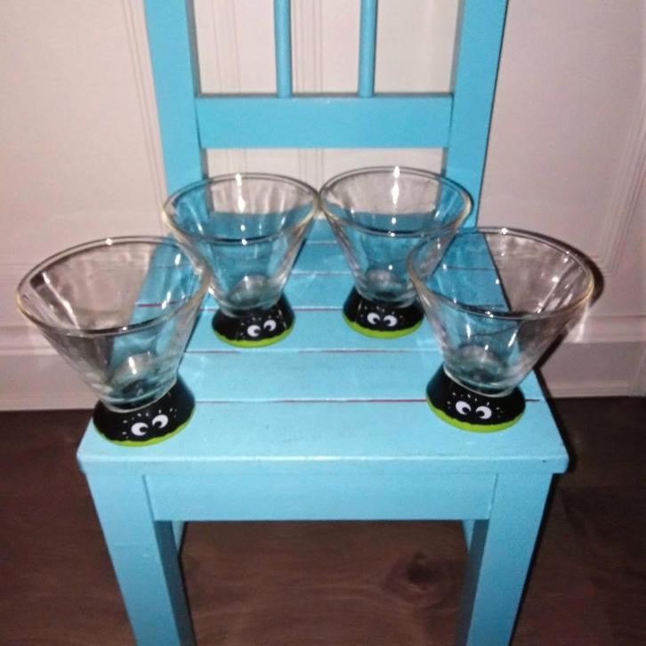 Kleiner Feigling glazen set van 4 stuks, Huis en Inrichting, Keuken | Servies, Zo goed als nieuw, Glas of Glazen, Overige stijlen