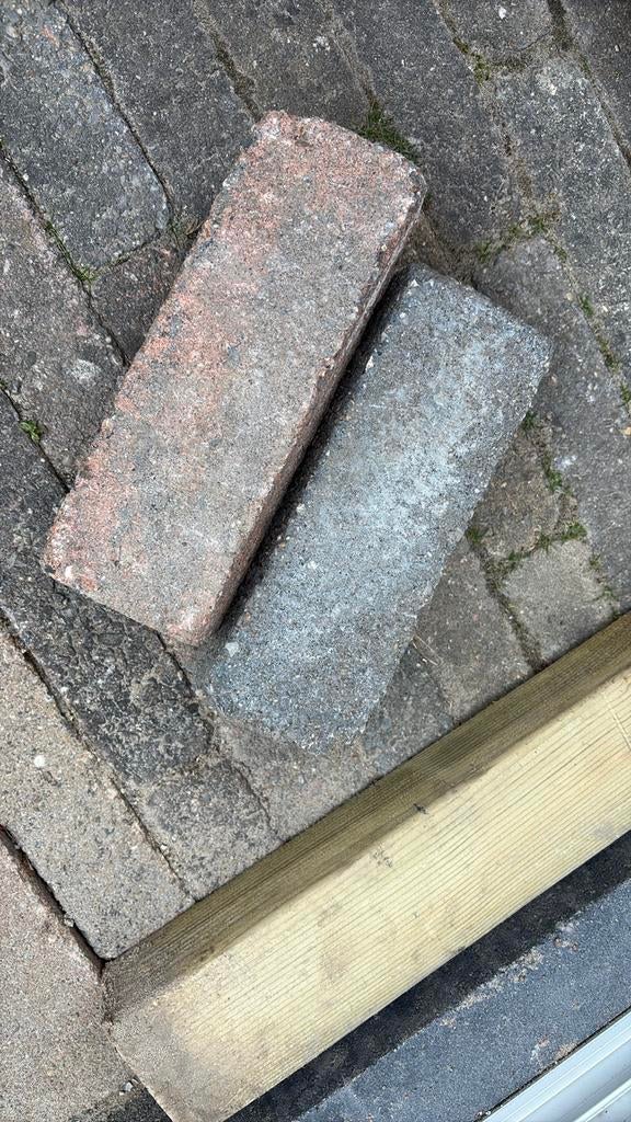 Oud Hollandse waaltjes, Tuin en Terras, Tegels en Klinkers, Ophalen, Gebruikt, Klinkers, 5 tot 10 m²
