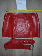 Latex mini rok met ceintuur - Maat M - Nieuw, Kleding | Dames, Rokken, Maat 38/40 (M), Verzenden, Nieuw, Boven de knie