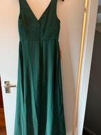JJ'S House Tallula Jurk/Jumpsuit - Donkergroen Maat 36, Nieuw, Ophalen of Verzenden, Maat 36 (S), Onder de knie