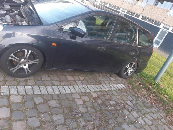 Honda Stream 1.7 I 2002 Grijs, Auto's, Honda, Particulier, Stream, ABS, Airbags, Airconditioning, Android Auto, Bluetooth, Centrale vergrendeling