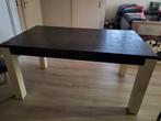 Eettafel + 2 stoelen + bank, Ophalen, Gebruikt, 50 tot 100 cm, 150 tot 200 cm