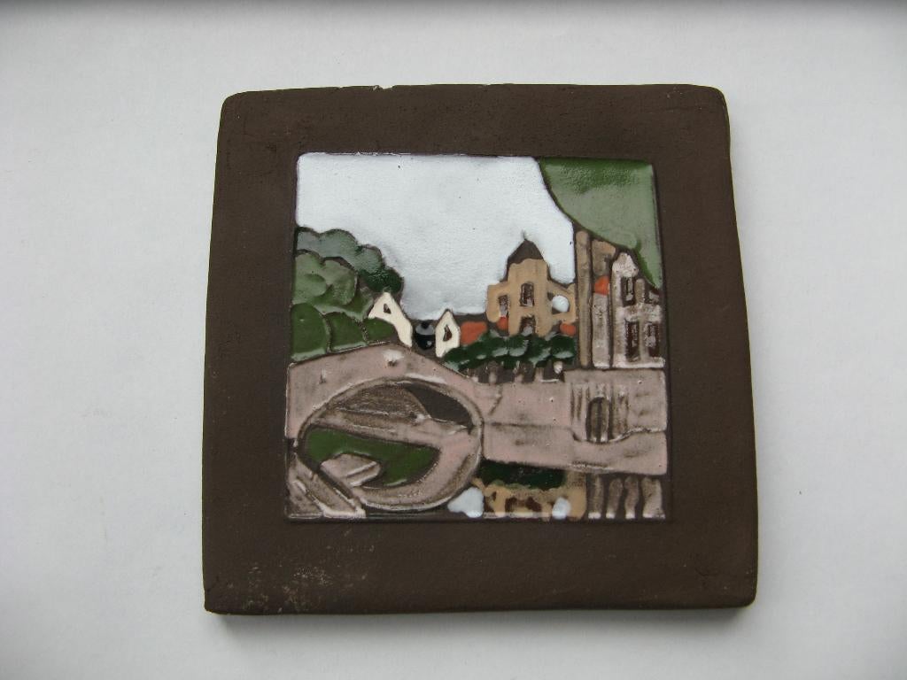 Cloisonne tegeltje, Ophalen of Verzenden