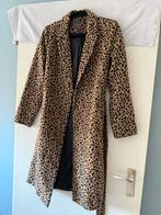 Zeer mooie halflange jas panter print, Ophalen of Verzenden, Zo goed als nieuw, Maat 38/40 (M), Bruin