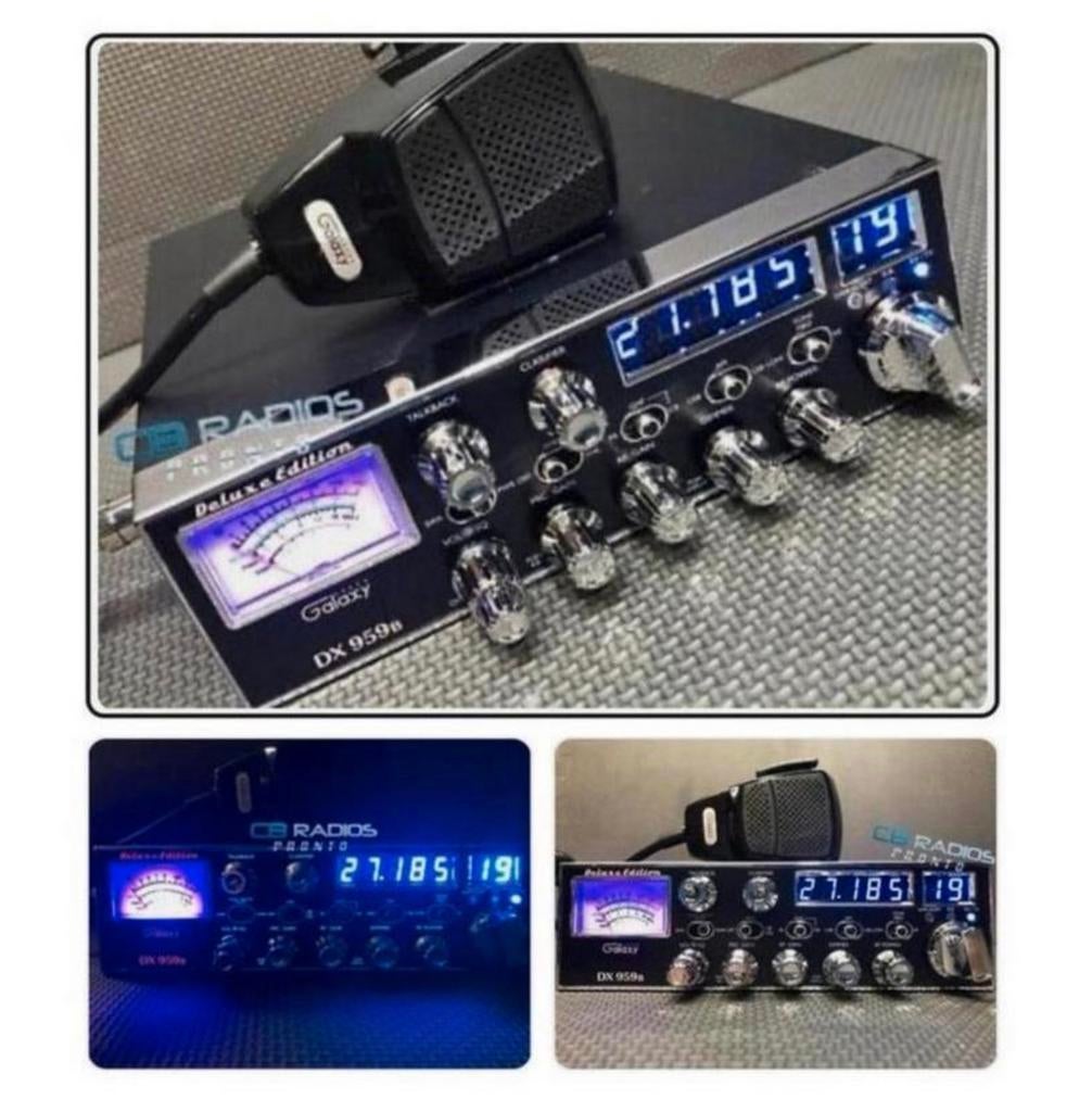Galaxy DX-959B SSB CD Vrachtwagen Radio Ontvanger blauw-led, Nieuw, Ophalen of Verzenden, H, H