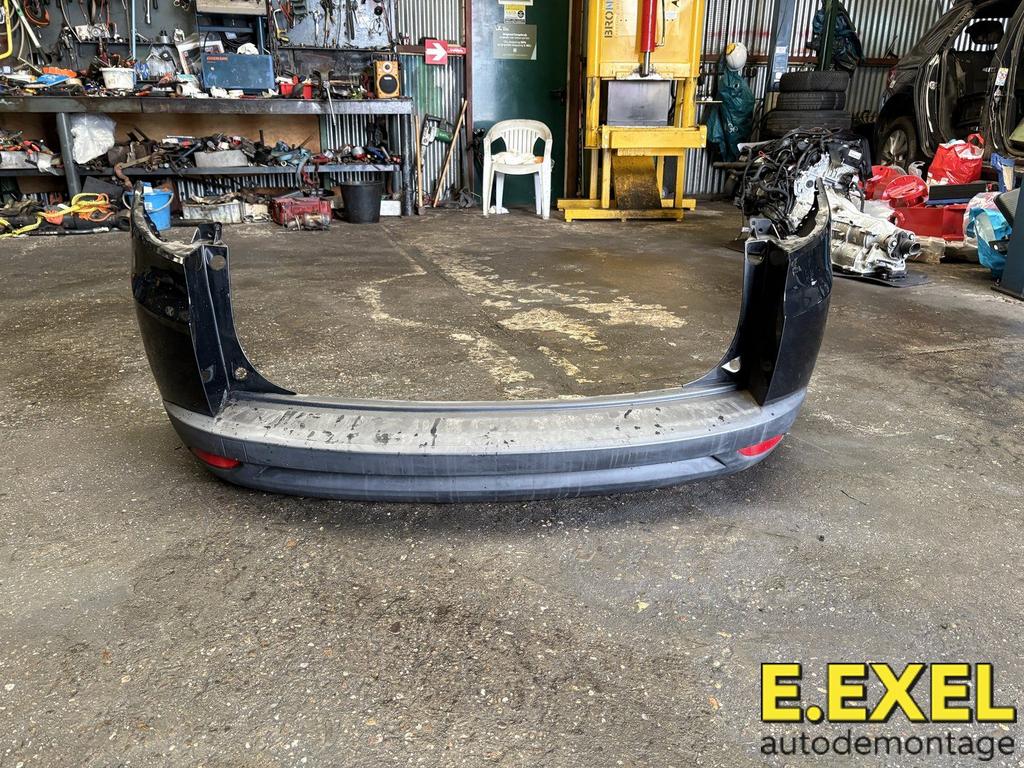Achterbumper Renault Megane Estate 2008-2016 Zwart, Gebruikt, -, Renault, Ophalen of Verzenden