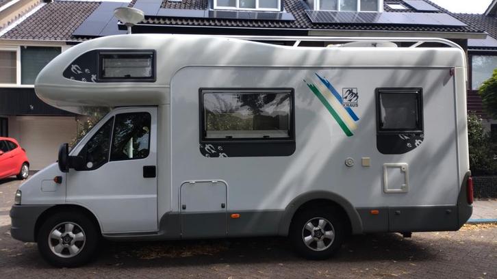 Camper Knaus Traveller, geïsoleerd, 6 ps , slechts 98000 km, Caravans en Kamperen, Campers, Particulier, tot en met 5, Alkoof