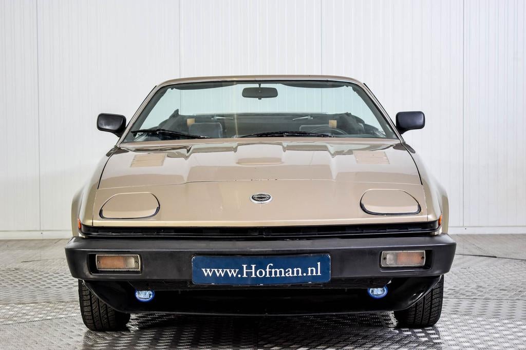 Triumph TR8 Convertible (bj 1980), Auto's, Triumph, Gebruikt, Cabriolet, Beige, Bedrijf