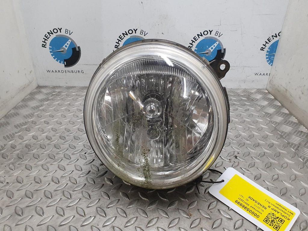 JEEP CHEROKEE KJ CRD Renegade KOPLAMP R 2005, Ophalen of Verzenden, Gebruikt, Stiba lid