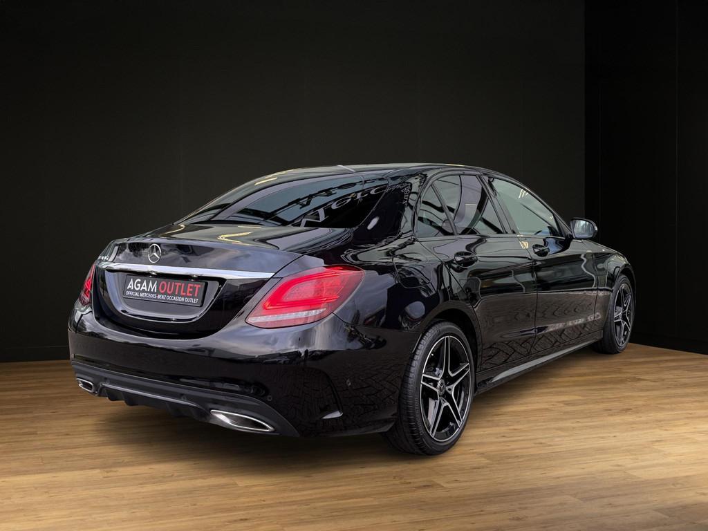 Mercedes-Benz C-Klasse Limousine 180 Line: AMG, Auto's, Mercedes-Benz, 12 maanden, Zwart, 1595 cc, Sedan