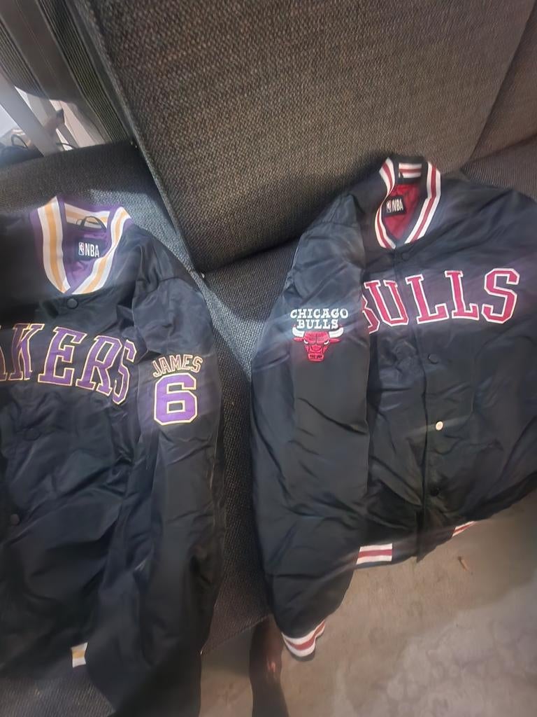 Merk jassen nba L XL, Ophalen of Verzenden, Nieuw, Maat 56/58 (XL), Zwart