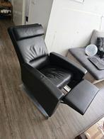 Wittmann Lindberg leren fauteuil met verstelbare rugleuning, Ophalen, Gebruikt, 75 tot 100 cm, Leer