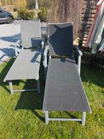 2 textileen ligbedden, Tuin en Terras, Ligbedden, Ophalen of Verzenden