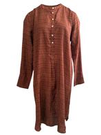 Sissel Edelbo jurk M/L, Bruin, Ophalen of Verzenden, Zo goed als nieuw, Onder de knie