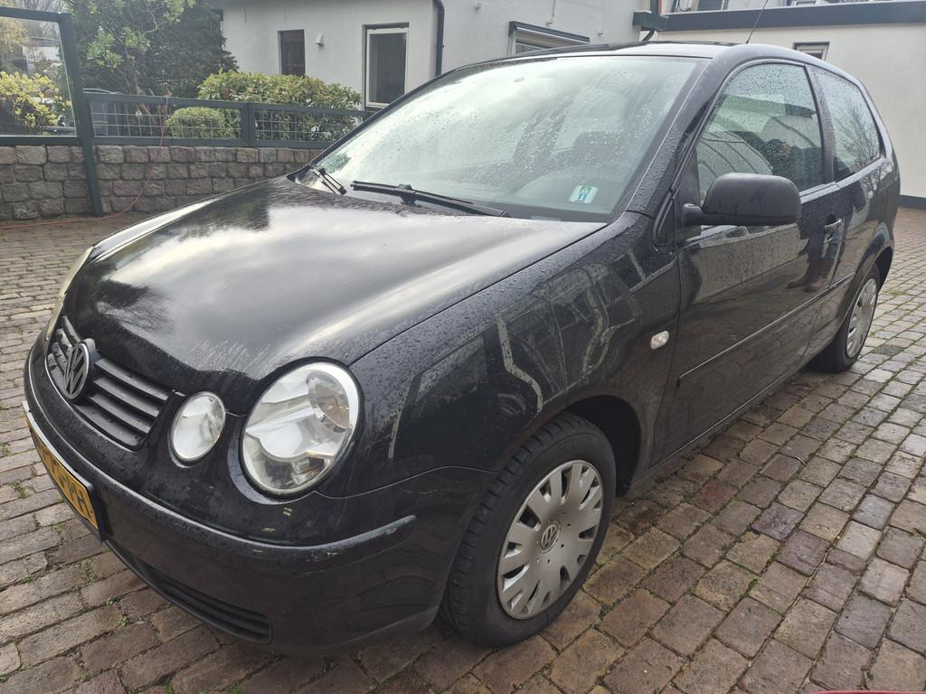 Volkswagen Polo 1.4-16V Athene airco nieuwe apk nieuwe koppe, Voorwielaandrijving, Stof, Zwart, Zwart