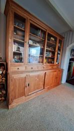 Mooie grote teakhouten kast, Huis en Inrichting, Kasten | Buffetkasten, Ophalen, Met deur(en), 200 cm of meer, Teakhout