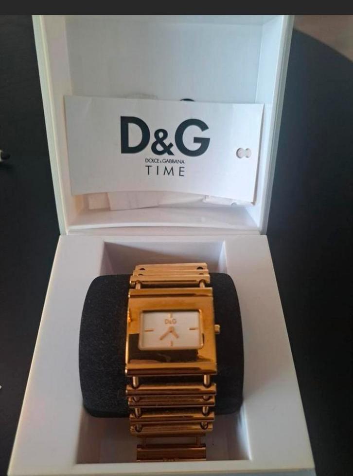 Prachtig Dolce & Gabbana (D&G) horloge met uniek design, Sieraden, Tassen en Uiterlijk, Horloges | Dames, Ophalen of Verzenden