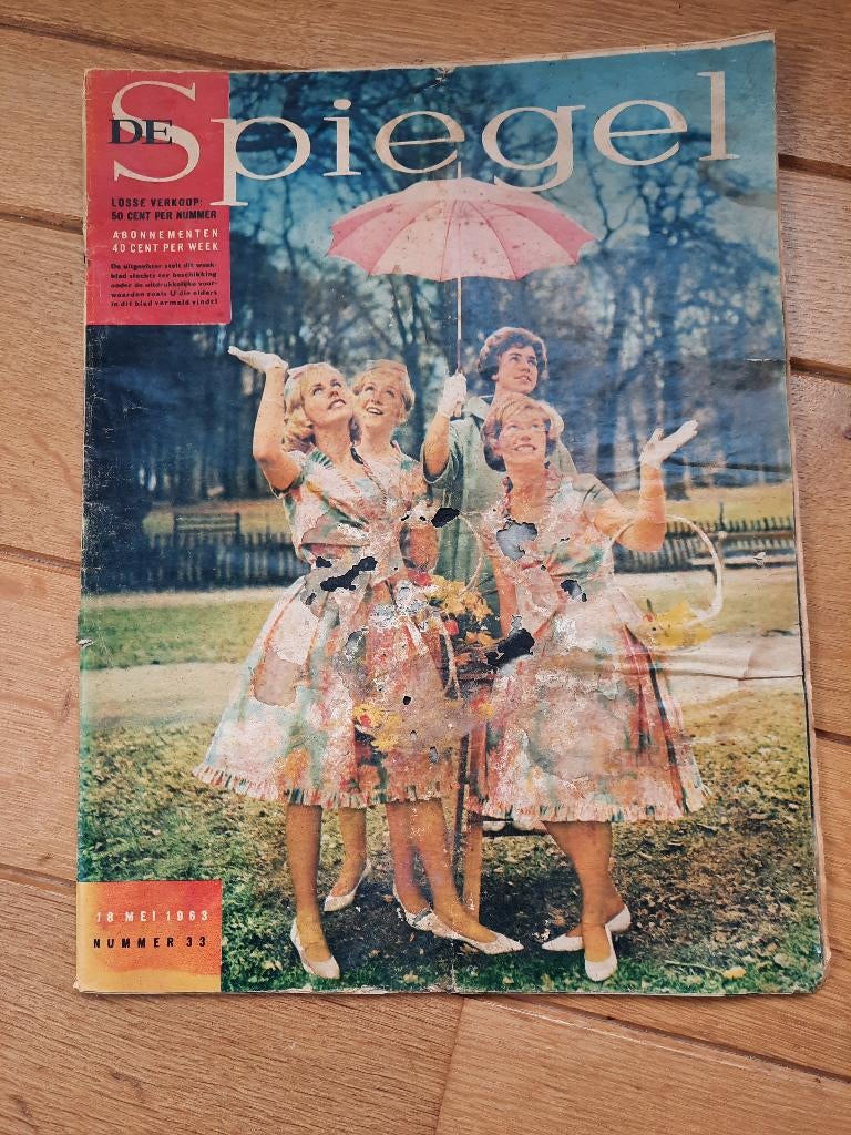 De Spiegel - 18 mei 1963 - nummer 33, Antiek en Kunst, Antiek | Boeken en Bijbels, Ophalen of Verzenden