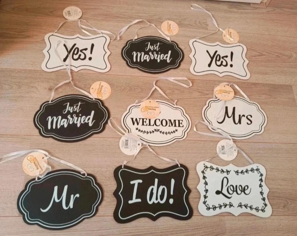 Bruiloft decoratie, Ophalen of Verzenden, Nieuw, Versiering, Geboorte of Huwelijk