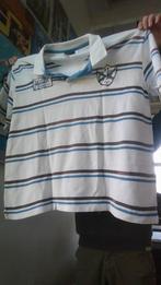 wit shirt met strepen mannen, Ophalen, Portonova, Wit, Maat 56/58 (XL)