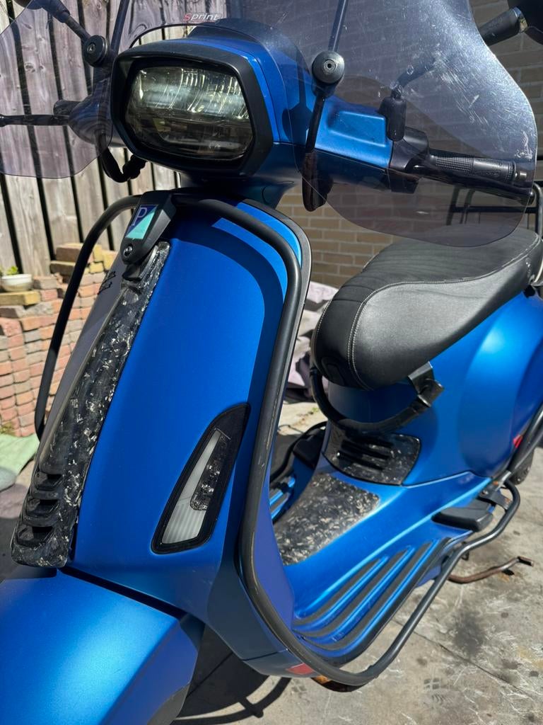 Vespa sprint 2019 50cc malossi, Fietsen en Brommers, Scooters | Vespa, Ophalen, Zo goed als nieuw, Benzine, Overige modellen