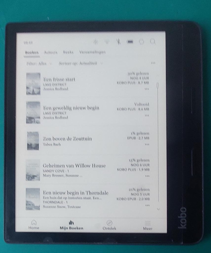 Kobo Sage ereader, Computers en Software, E-readers, 8 inch, Ophalen of Verzenden, Zo goed als nieuw, Rakuten Kobo