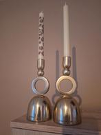 Riviera Maison Kandelaars - Set van 2, Overige kleuren, Ophalen of Verzenden, Zo goed als nieuw, Metaal