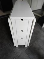 Ikea Norden klaptafel met 6 lades, Huis en Inrichting, Tafels | Eettafels, Ophalen, Minder dan 50 cm, Gebruikt, Grenenhout
