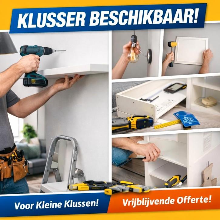 klusjesman, Diensten en Vakmensen, Klussers en Klusbedrijven