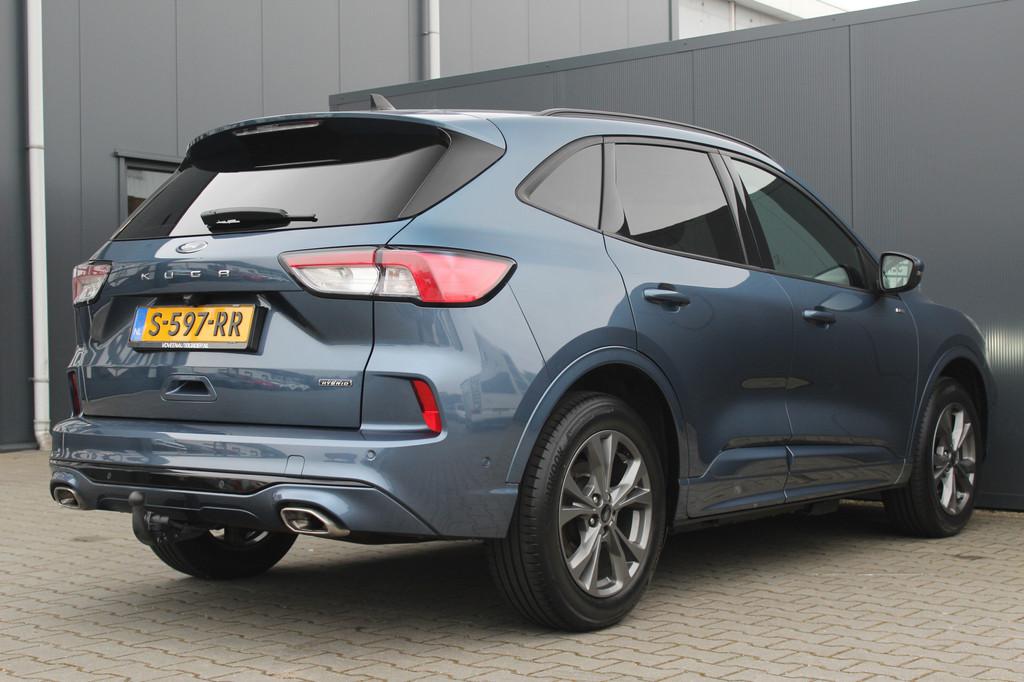 Ford Kuga 2.5 PHEV ST-Line X | Incl. 12 maanden garantie | T, Auto's, Ford, 12 maanden, Gebruikt, 4 cilinders, Blauw