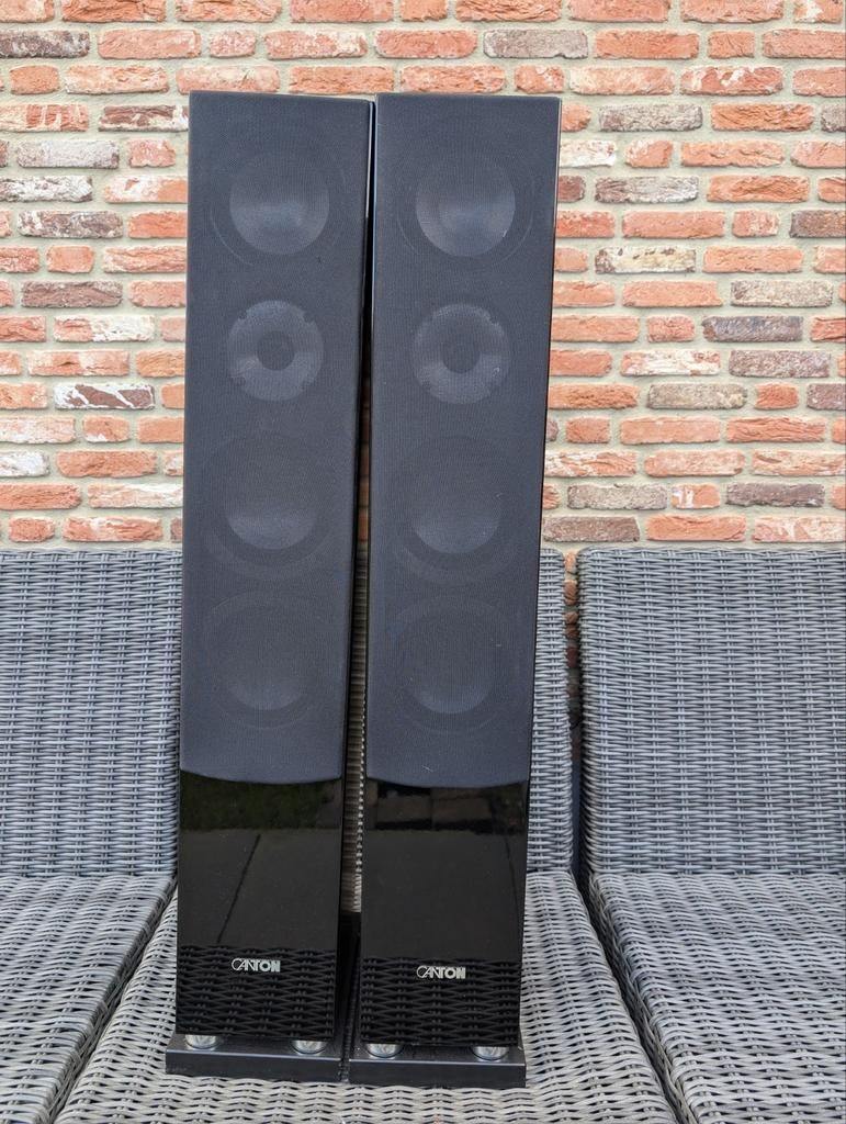 Canton chrome 508.2 boxen, Zo goed als nieuw, 120 watt of meer, Front, Rear of Stereo speakers, Ophalen