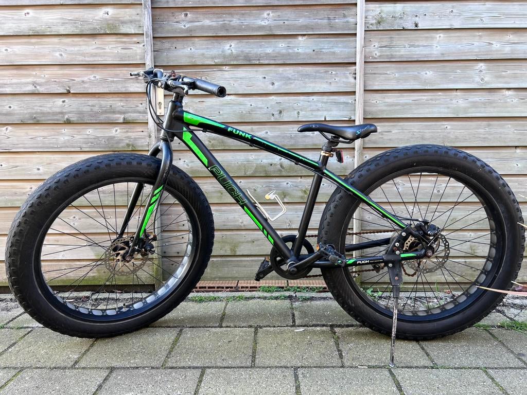 Fiets met dikke brede banden, Fietsen en Brommers, Fietsen | Mountainbikes en ATB, Ophalen of Verzenden, Gebruikt, Heren, Overige merken