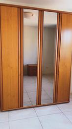 Kledingkast notenhout, Ophalen, Zo goed als nieuw, 50 tot 75 cm, 200 cm of meer